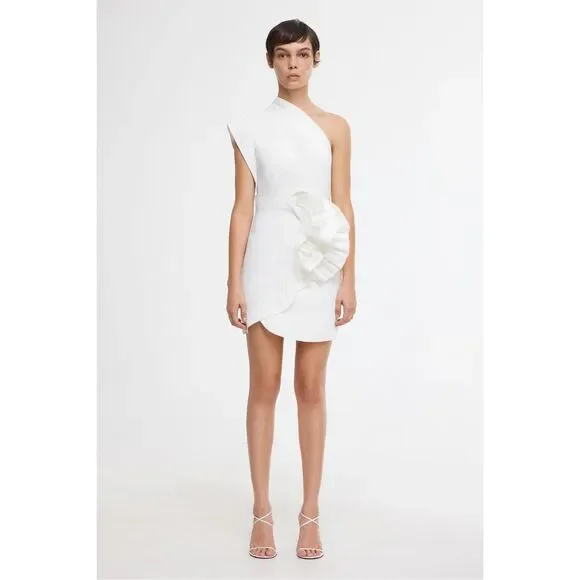 open lace back dress Drake Mini Dress | Acler
